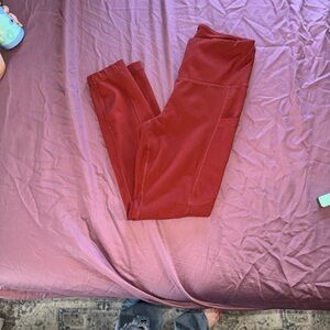 Women’s Rust or Burnt Orange Active Leggings